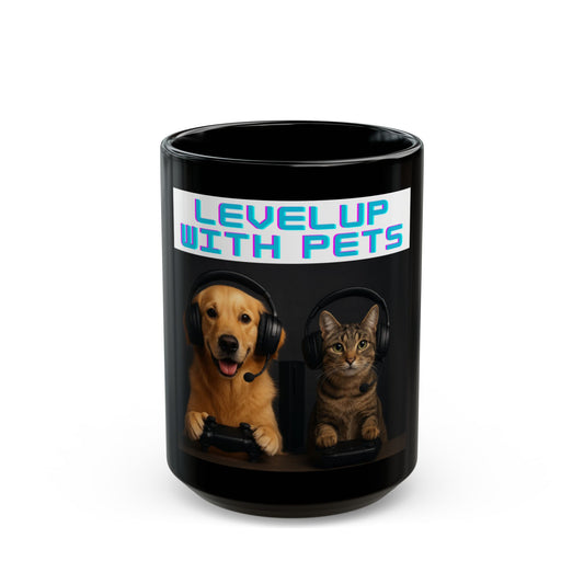 Level Up with Pets Mug (Gamer Edition)