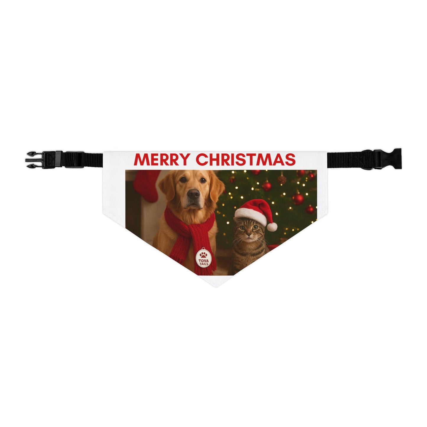 Pet Christmas Bandana Collar