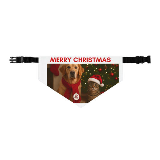 Pet Christmas Bandana Collar